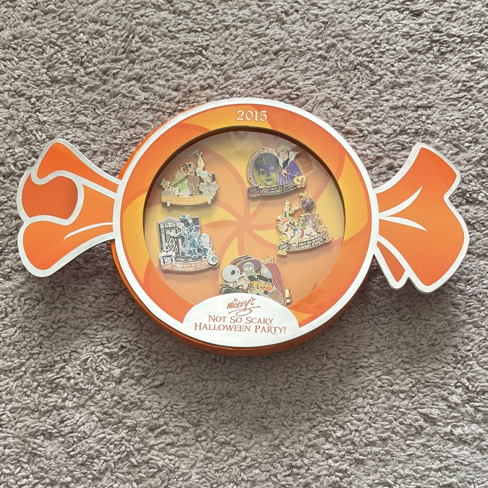 Mickey’s Not So Scary Halloween Party Pin Set - 2015